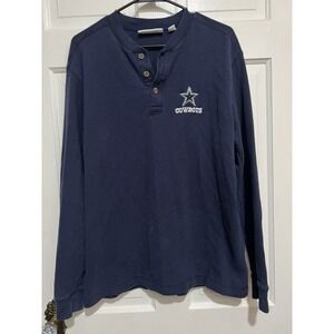 Dallas Cowboys Mens Long Sleeve Shirt Size XL
